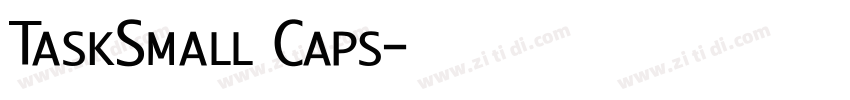TaskSmall Caps字体转换